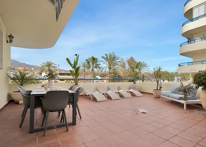 아파트 Beachfront - Exclusivo En Primera Linea De Playa 마르베야